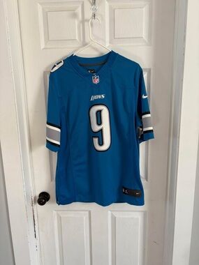 NFL Blue On-Field Nike Jersey Tag Detail